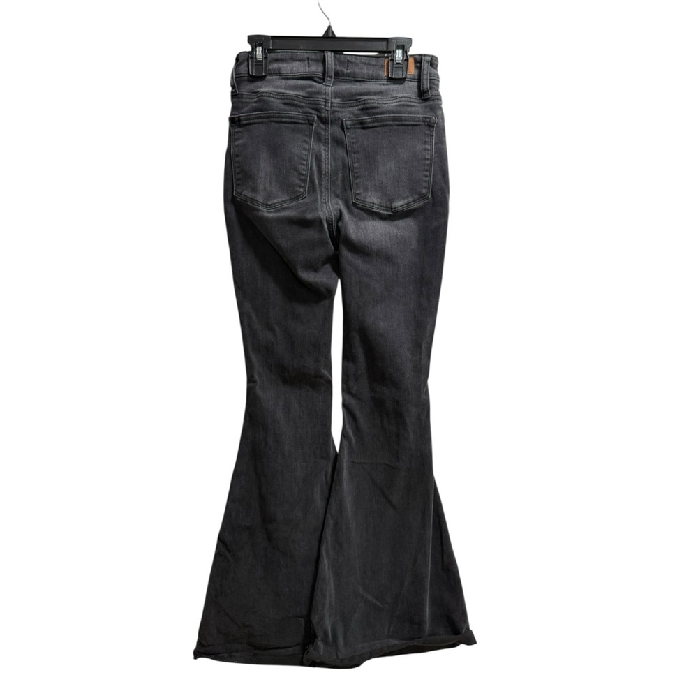 Women's‎ Judy Blue Super Flare Black Jeans 0/24 - Picture 2 of 7